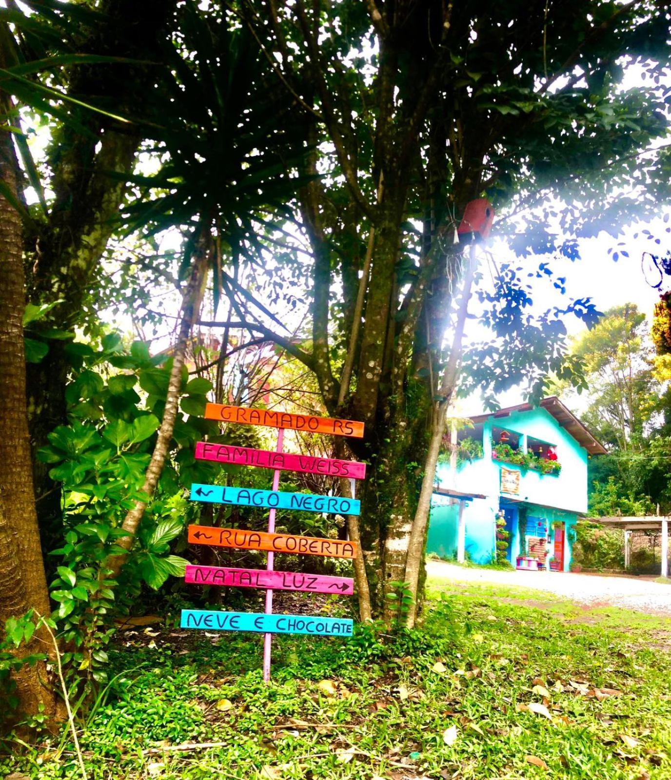Recanto Familia Weiss Gramado Bagian luar foto